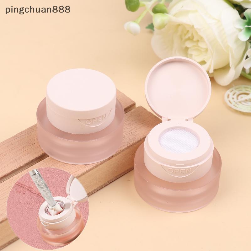 Pingchuan888 1/2 ชิ้น 3g บรรจุภัณฑ์เล็บที่ว่างเปล่า Jar กล่องสําหรับเล็บ DIY Fast ภาพวาดเจล UV เคลือ