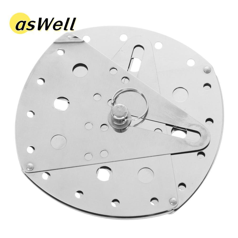 ASWELL ตะกร้านึ่งครัวทําอาหารมัลติฟังก์ชั่นขยายฝาครอบป้องกันน้ําล้น