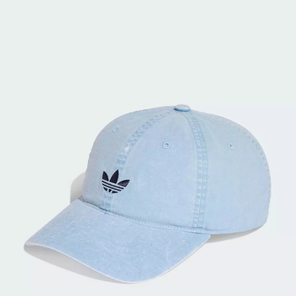 adidas ไลฟ์สไตล์ หมวกเบสบอลฟอกสี Unisex สีน้ำเงิน KE0855