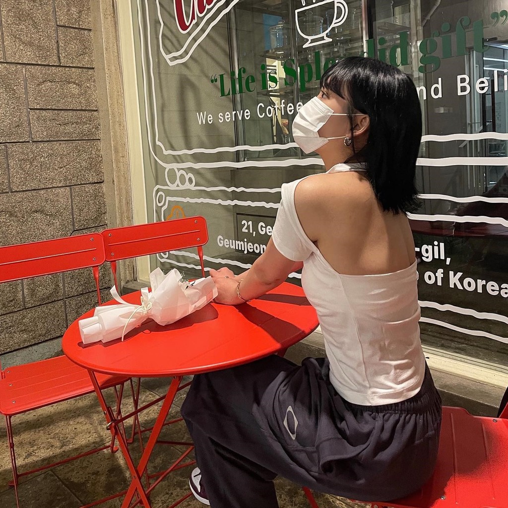 [Kanco] กางเกงวอร์ม แนวเกาหลี พิมพ์ลายเพชร MSCHF ทรงขากว้าง