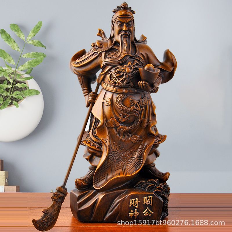 Guan Gong Guan Yu Wuguan Erye ห้องนั่งเล่นสํานักงานทางเข้าโรงแรมของตกแต่งบ้านของตกแต่งบูชาพระพุทธรูป