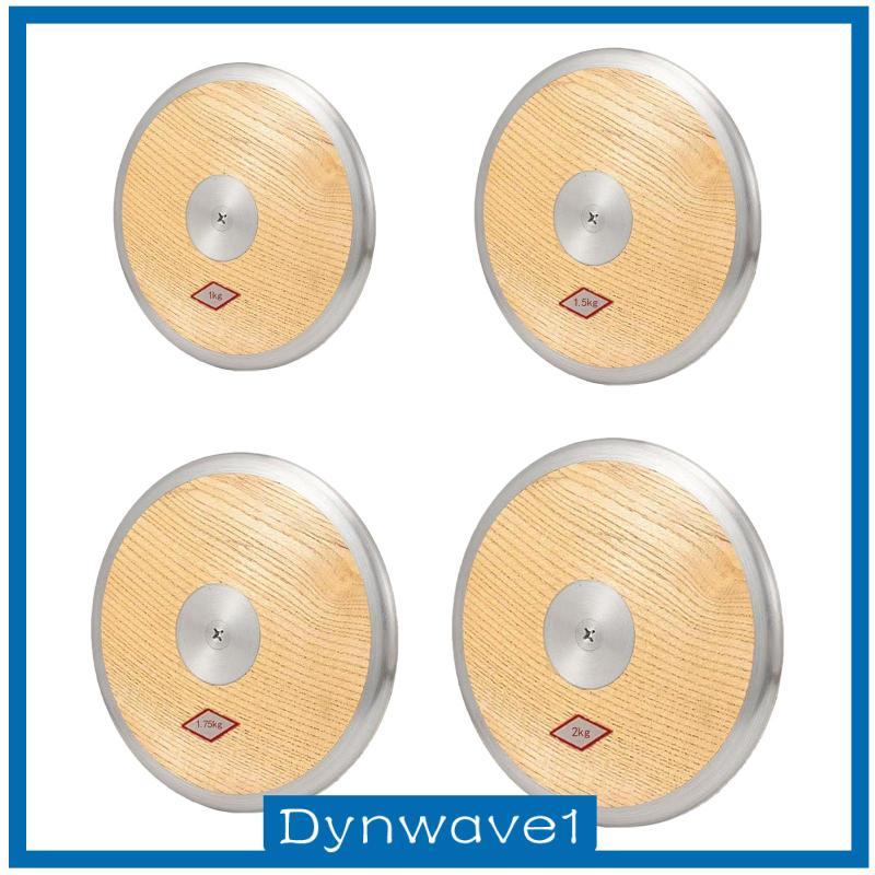 [Dynwave1] Track and Field Discus Practice Wood Discus for Men Women Athletes College