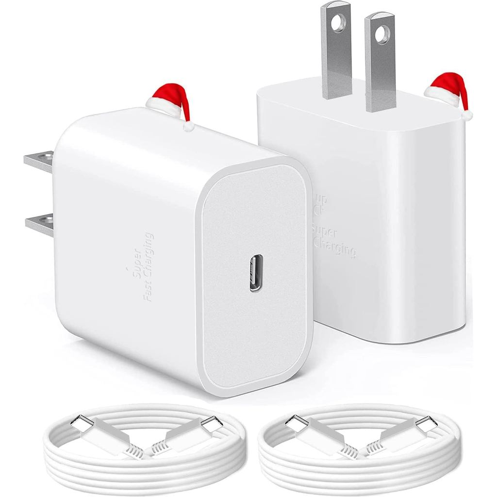 2 แพ็ค 45W สําหรับ Samsung Fast Charger Type-C USB-C สําหรับ Samsung Galaxy S24 Plus, Galaxy S24 Ult