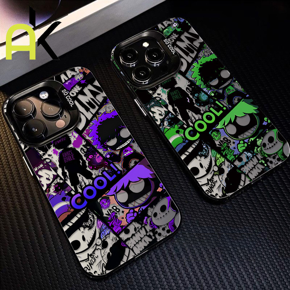 AK เคสศิลปะกราฟฟิตีสุดเท่ Oppo A5 Pro A3 A3x A15 A16 A17 A18 A79 A78 A31 A58 A60 A7 A5s A5 A9 2020คสโทรศัพท์มือถือ