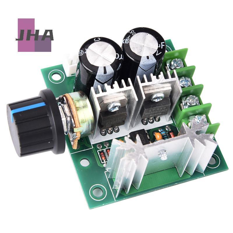 [JHA] 12V~40V 10A PWM DC Motor Speed Control Switch Controller Volt Regulator Dimmer ใหม่