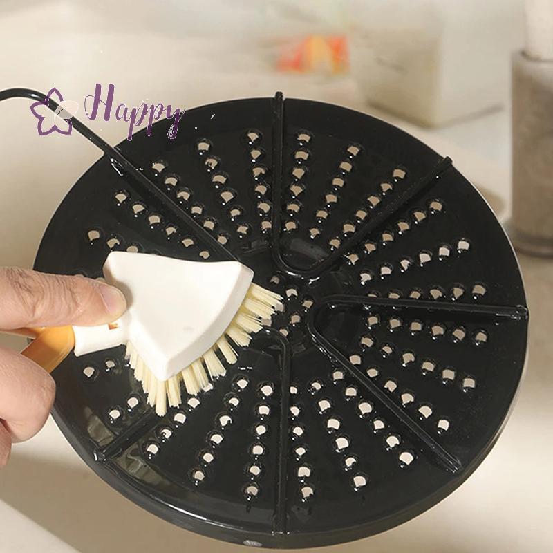  แปรงครัวไม่ขูดแปรงซักผ้าครัวพับกระทะขัดพื้นสําหรับหม้อเตาห้องน้ําห้องน้ําอ่างล้างจานผนังเคาน์เตอร์ลดราคา