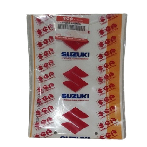 Original Suzuki Shogun FL 125 Catalog Book 9900BB16H50N000 - 12 ส่วน