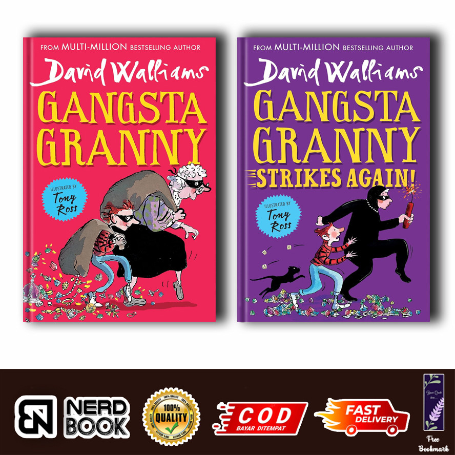 Gangsta Granny (ชุดหนังสือ 2 เล่ม) โดย Walliams David (อังกฤษ)