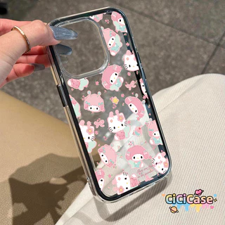 Hello Kitty My Melody น่ารัก เคสโทรศัพท์ เคสไอโฟน 17 16 สำหรับ iPhone 12 13 15 11 17 16 14 Pro Max 17AIR 16 15 14 Plus