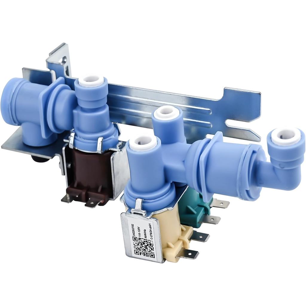 242252702, 240531101 Water Inlet Valve Compatible with Frigidaire, Kenmore, Electrolux, Crosley etc 