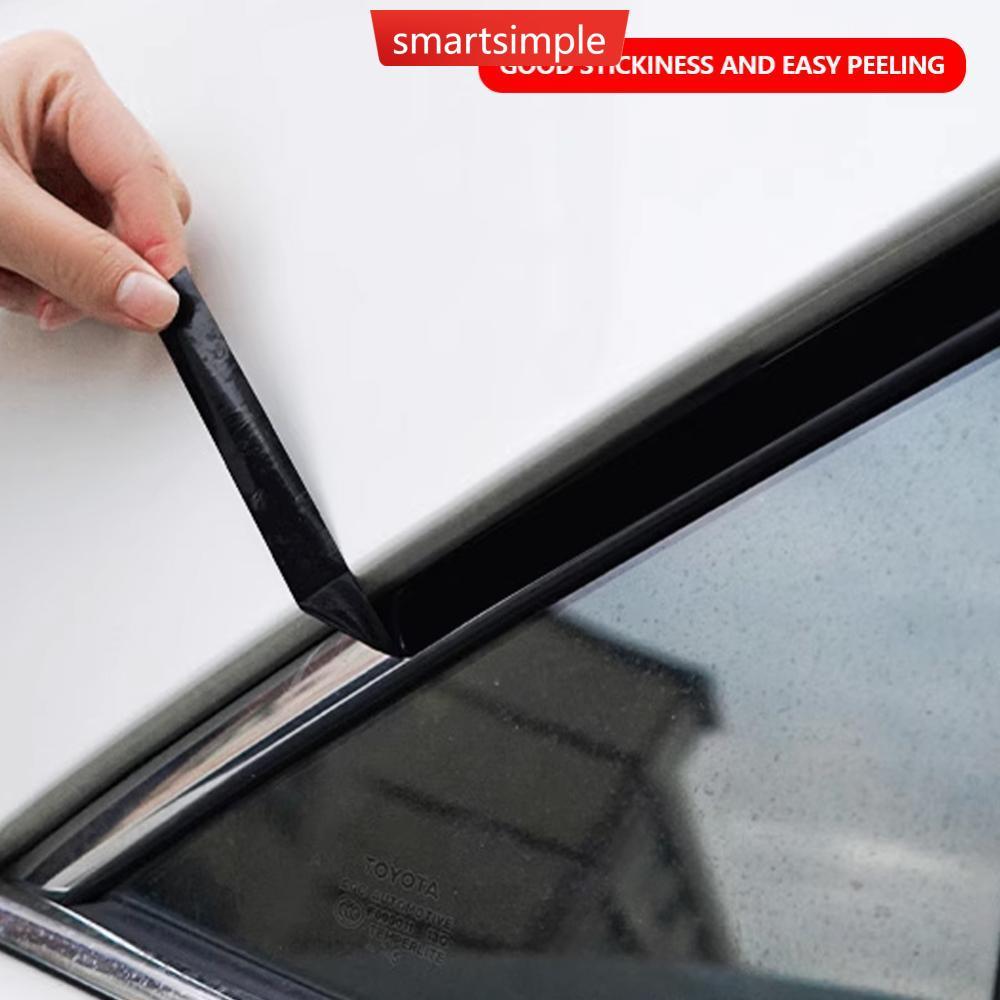 SMARTSIMPLE 3m 5m 7m 10Mไวนิลรถป้องกันฟิล์มสําหรับขอบประตูและหน้าต่างTrimป้องกันรอยขีดข่วนยานยนต์Car