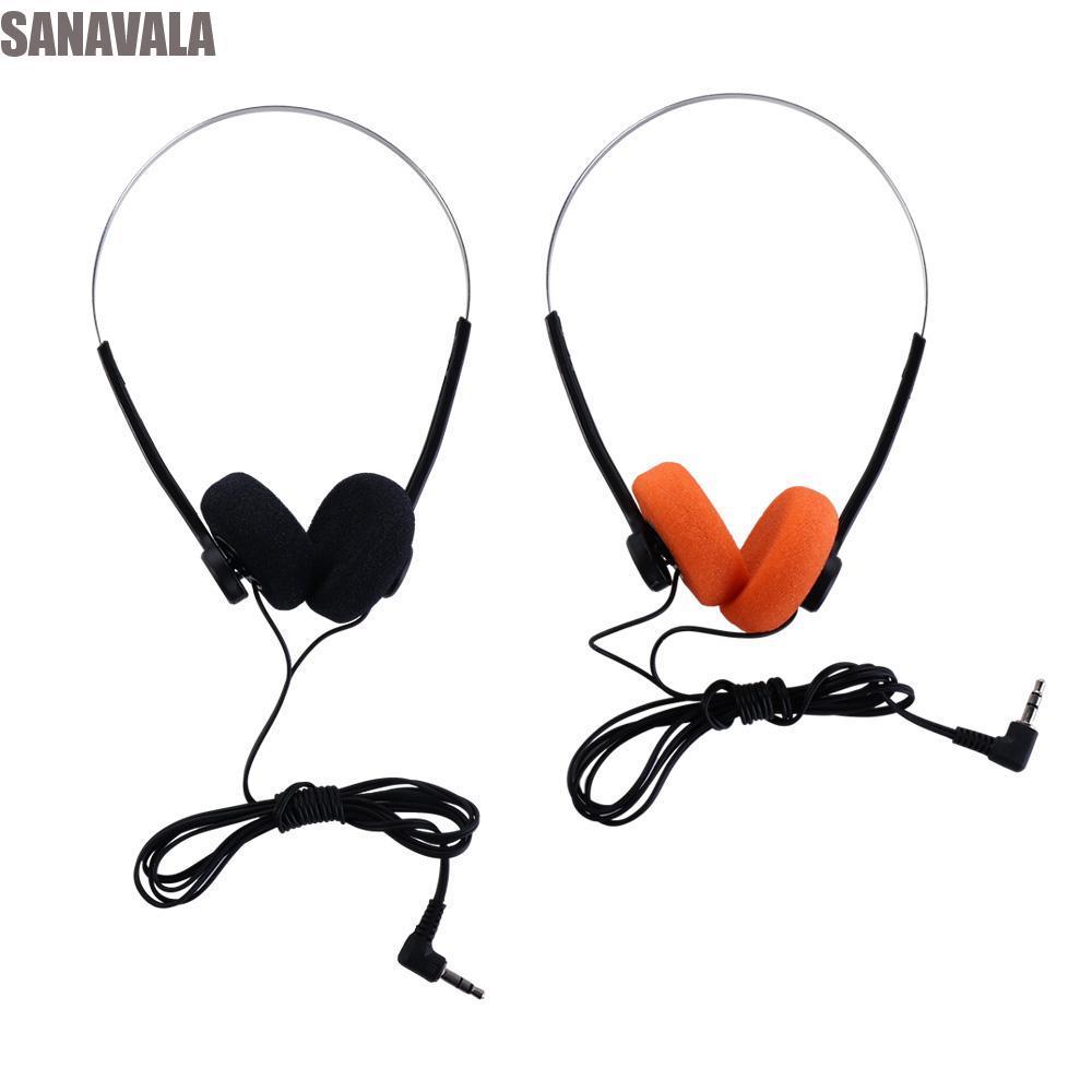 SANAVALA Underwire Headphone, Over Ear 3.5mm Retro Feelings Headphone, Fashion Wired 80s 90s Vintage
