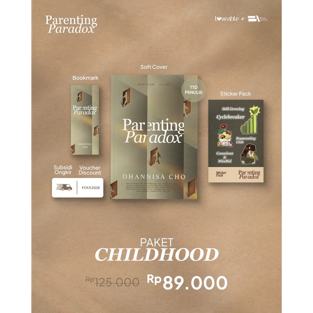 Paradox Parenting Book - Dhannisa Cho - Loveable