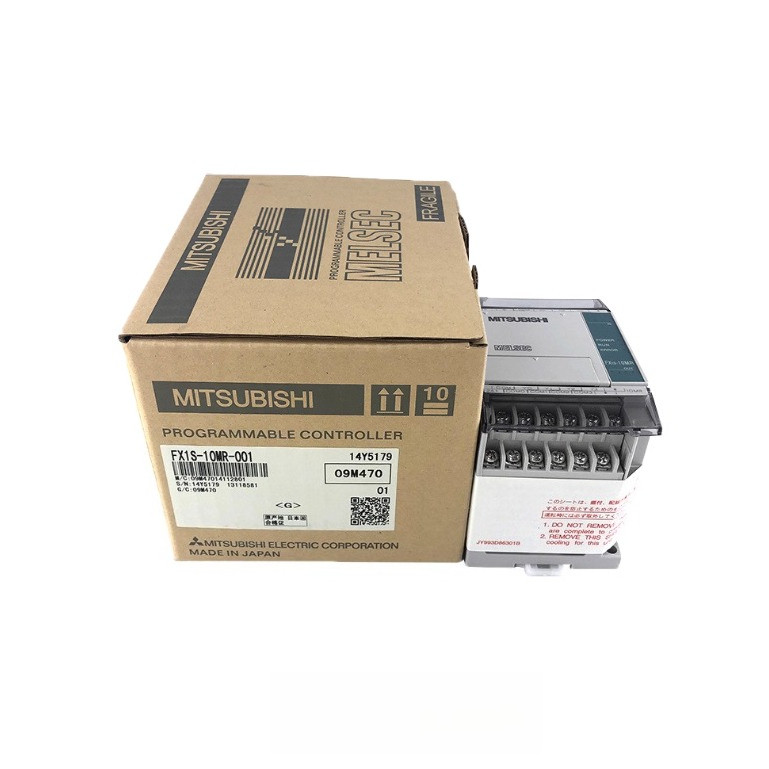 ตัวควบคุม PLC ใหม่ของ Mitsubishi FX1S-10MR-10MT-14MR-14MT-20MR-20MT-30MR-30MT-001-D
