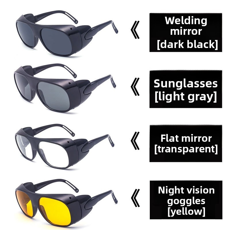 Running Rivers Lake Goggles Goggles Anti-Sand Dust Night Vision Goggles Driving Cycling Sunglasses