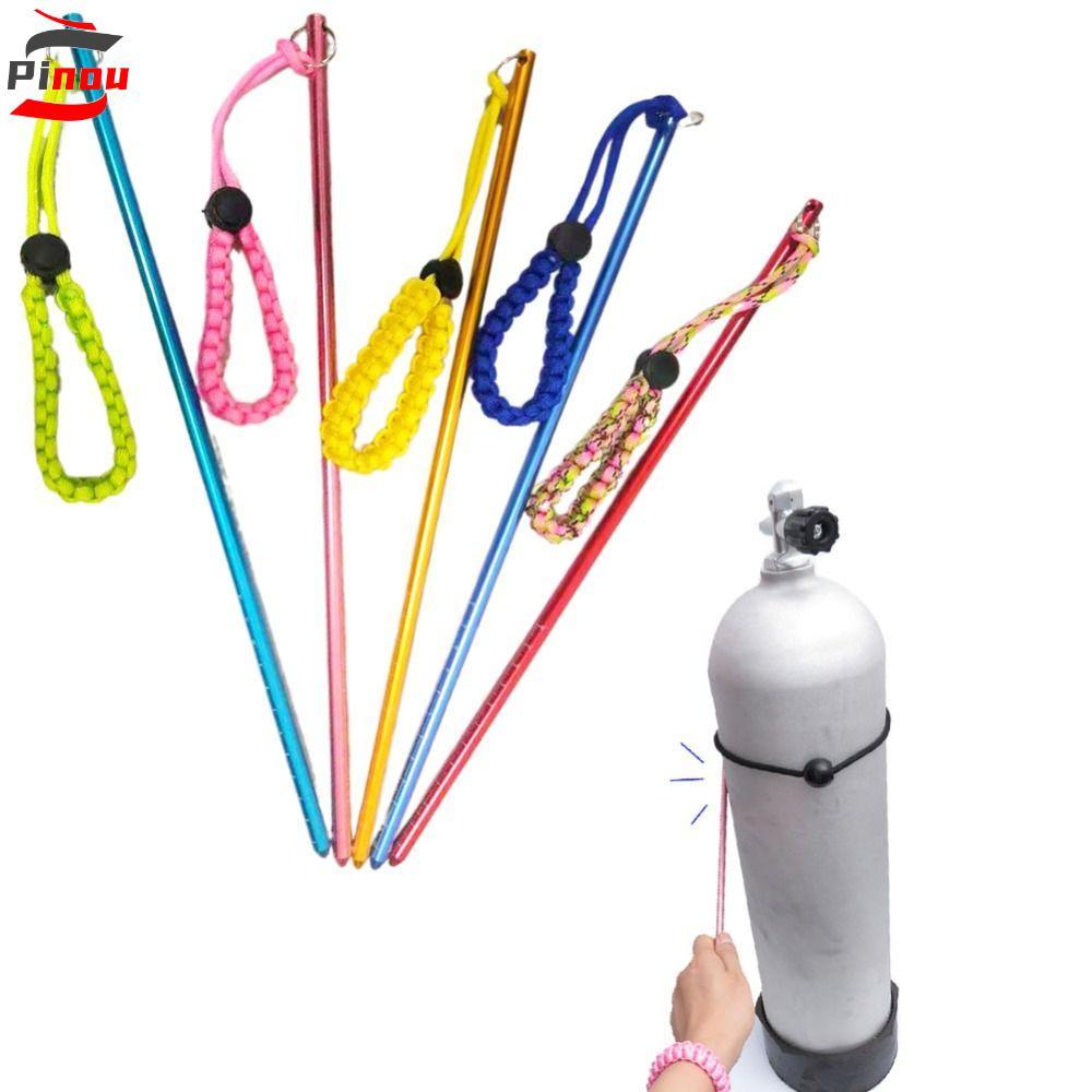 PINOU อุปกรณ์ดำน้ำครบเซ็ต: Rod ยาง, Lanyard, Noise Maker, Probe Pointer และ Dingding Stick