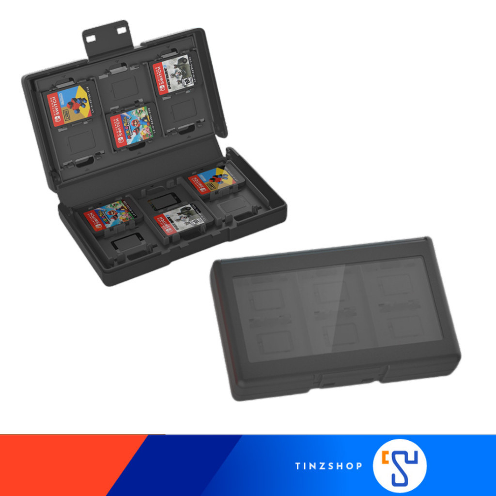 [ส่งด่วน] Tinzshop DOBE TNS-3198 Game Card Storage กล่องเก็บตลับเกม Nintendo Switch & Switch 2 ใส่ได้ 24 ตลับ