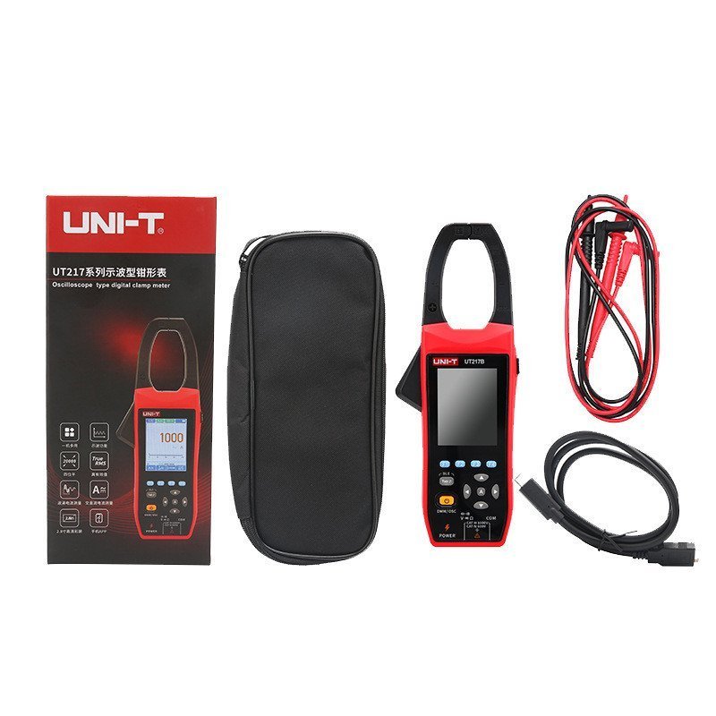 1,000A/Clamp Clamp Meter มัลติมิเตอร์ UT217A ไฟแสดงสถานะ Wave ประเภท 2 in 1 Unid Digital UT217B C4T4