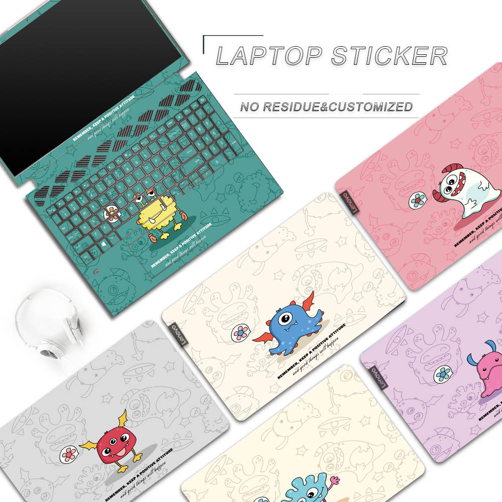 Lenovo Legion 5 16IRX9 ไม่มีสารตกค้างคอมพิวเตอร์แล็ปท็อปผิวไวนิลสติกเกอร์โน้ตบุ๊คสําหรับ 11/12/13/14