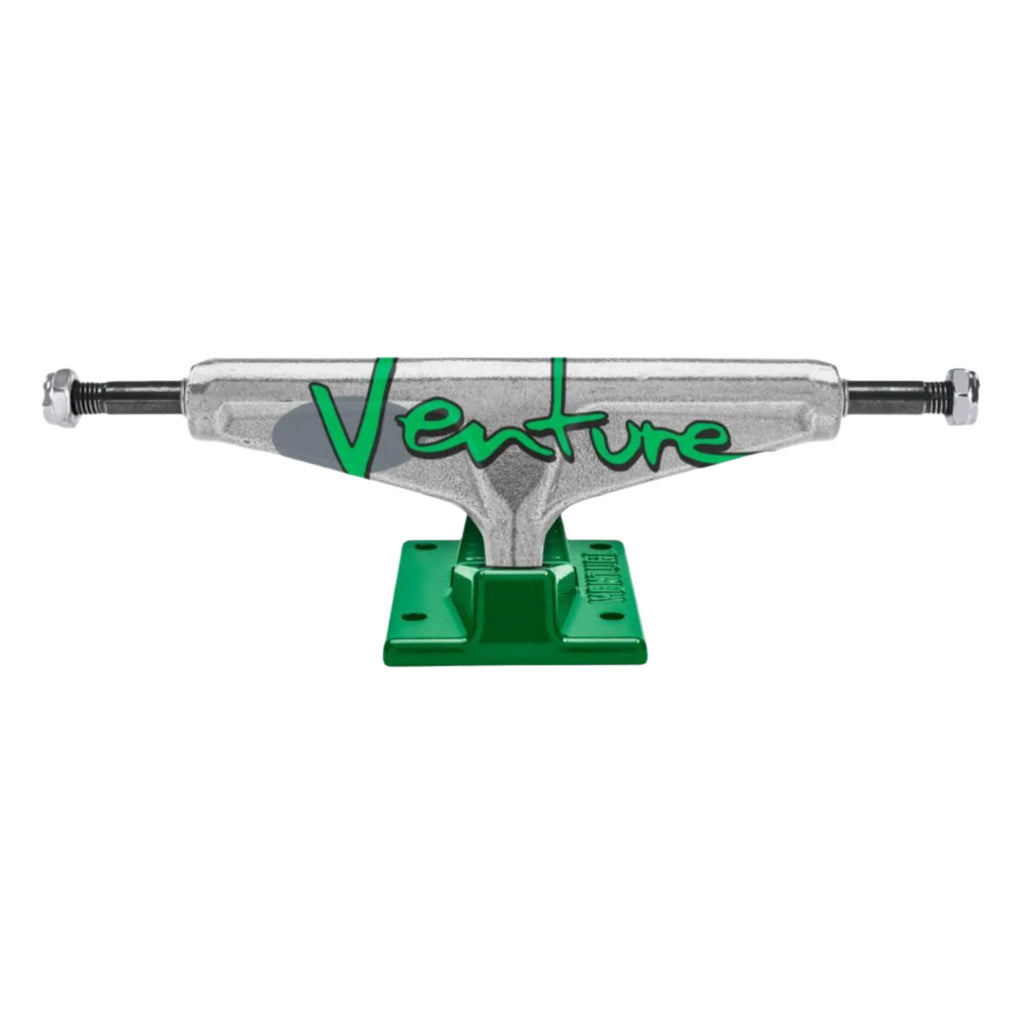 Venture '92 Full Bleed Team Editions Green/Polished Skateboard Truck High 5.6