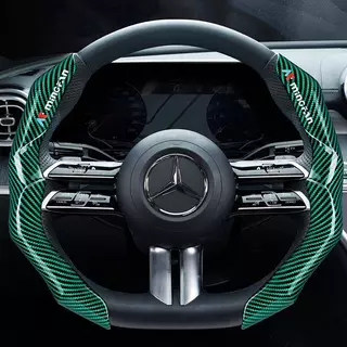 【Ready Stock】 Snap-on Car Steering Wheel Cover Simple Four Seasons Universal Non-Slip Volkswagen Steering Wheel Cover Comfortable Wear-Resistant Car Wheel Cover zben