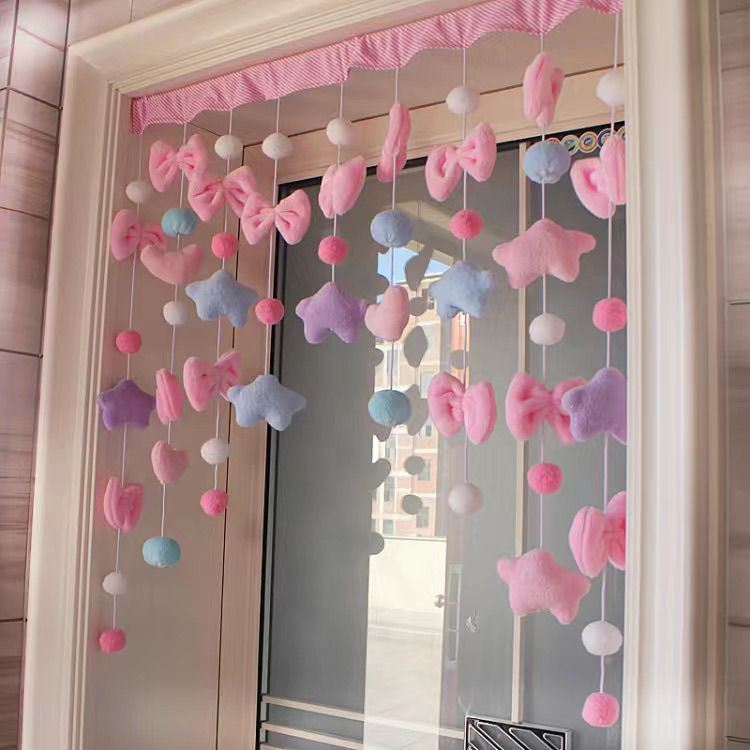 New Product#Home Bedroom Partition Girl's Door Curtain Room Hanging Curtain Children's Room Door Wal