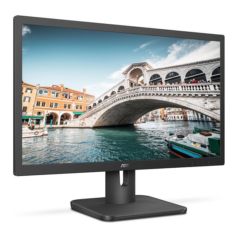 รุ่น AOC 22E1 21.5 นิ้ว Low Blue-ray หน้าจอไม่กระพริบอินเทอร์เฟซ VGA สามารถติดผนัง Enterprise อุตสาห