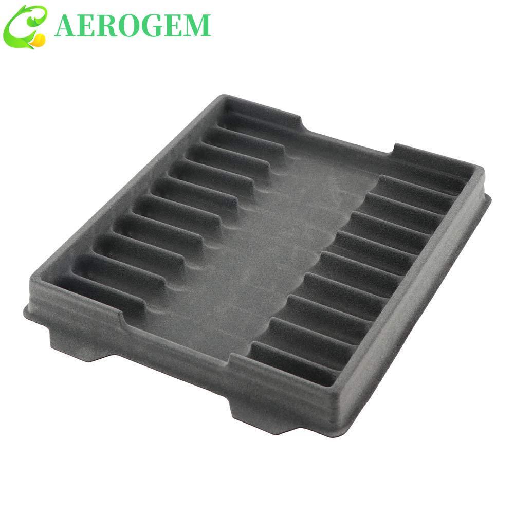 AEROGEM กล่องจัดปากกา,ถือ 10 ปากกาโปร่งใส Fountain กล่องปากกา,Back To School Pen Collector เครื่องเขียนปากกาพลาสติกกรณีแสดง Studnet ใช้