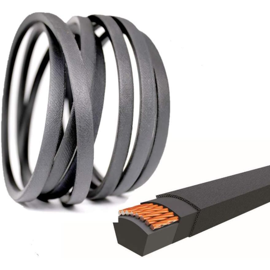 QIJIAPRO เครื่องตัดหญ้าเข็มขัดดาดฟ้า 5/8" x 70" ใช้งานร่วมกับ Toro 54-2750 Craftsman 1323H 42111 Goo