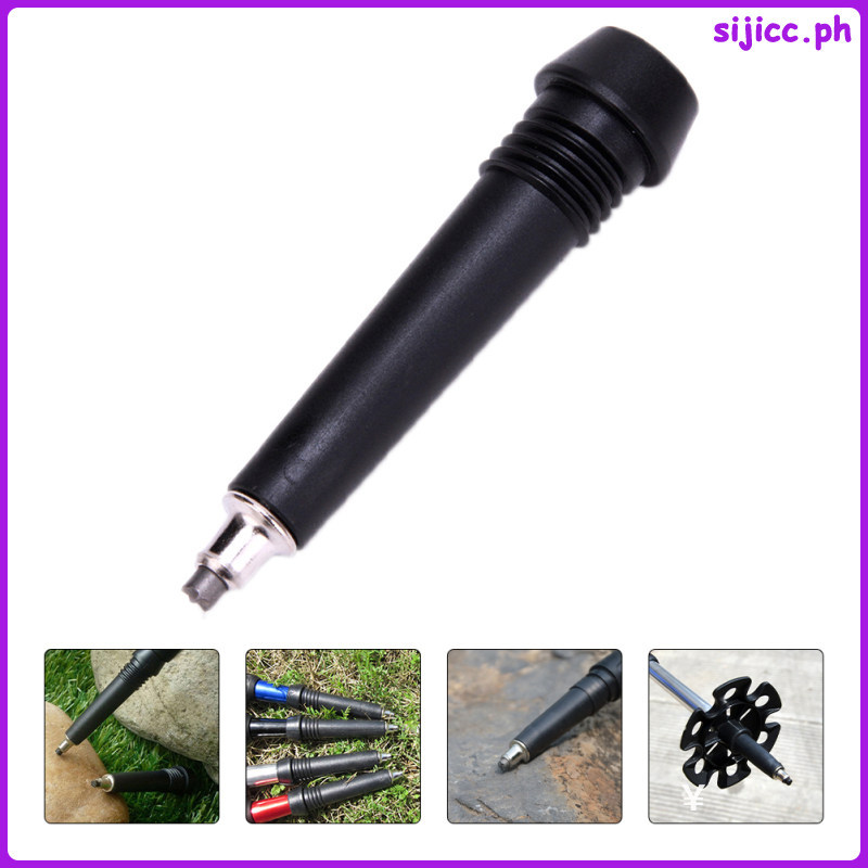 4 ชิ้น Trekking Pole Tip Protectors กลางแจ้ง Trekking Pole อุปกรณ์เสริม sijicc