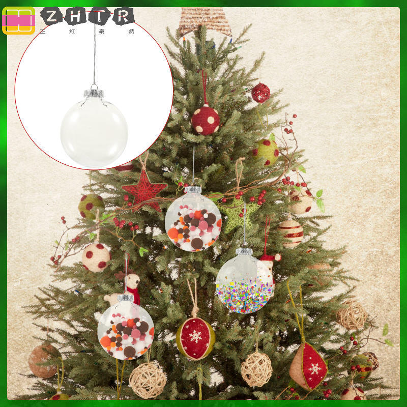 🎄🎅Sparkly เครื่องประดับคริสต์มาสขนาดใหญ่ Minature ต้นไม้ตกแต่งแขวน zhenghong