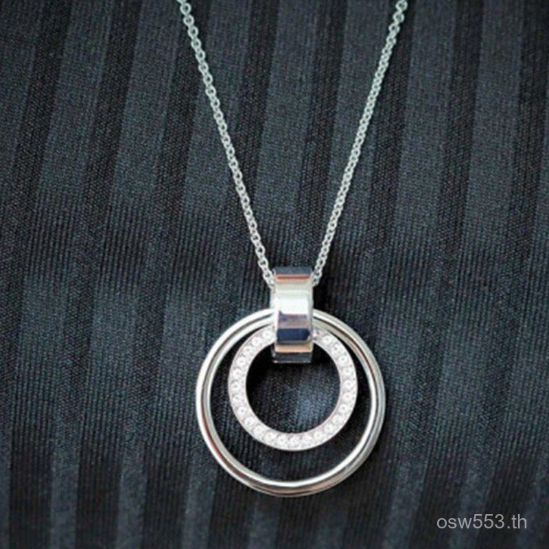 สร้อยคอทรงกลมสไตล์ Shijia และแหวนโรแมนติกแบบพิเศษ ออกแบบมาอย่างสวยงามและโดดเด่น K8W5