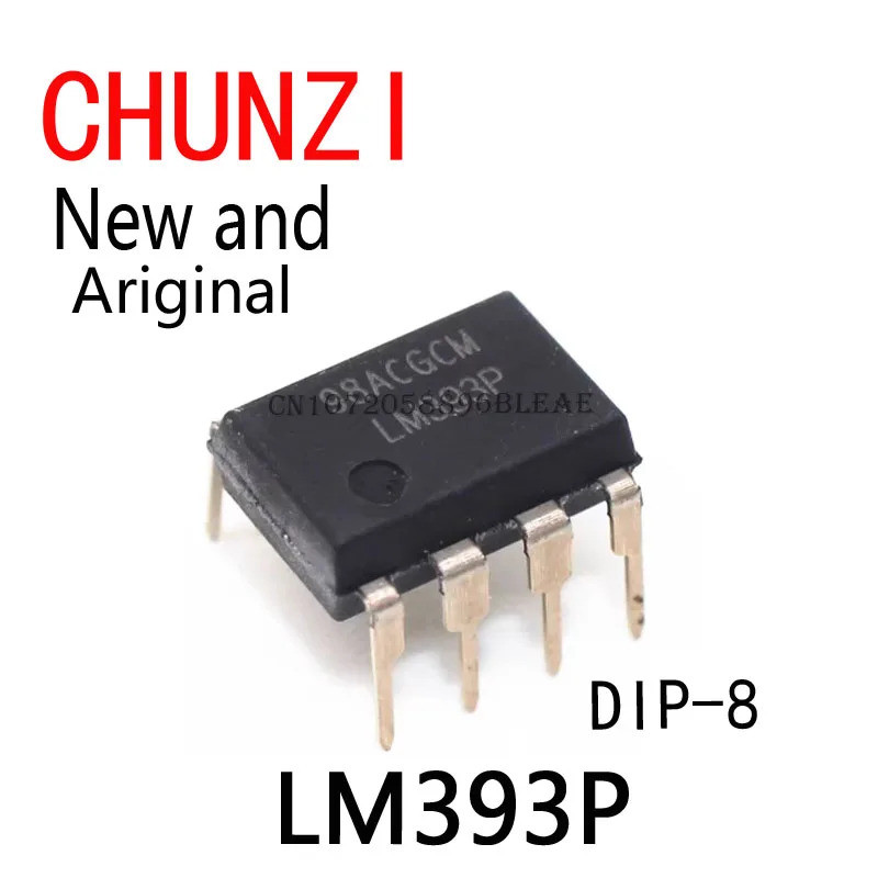 10PCS ใหม่และต้นฉบับ IC LM393 LM393N 393 DIP-8 LM393P ในสต็อก L4UP