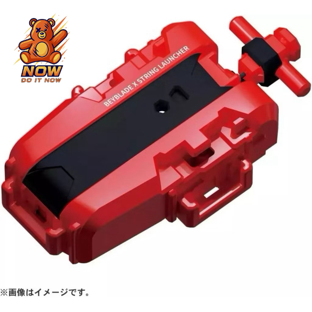 [พร้อมส่ง แท้100%] BEYBLADE X STRING LAUNCHER ที่ชูทเชือกหมุนขวา  สีแดง-ดำ