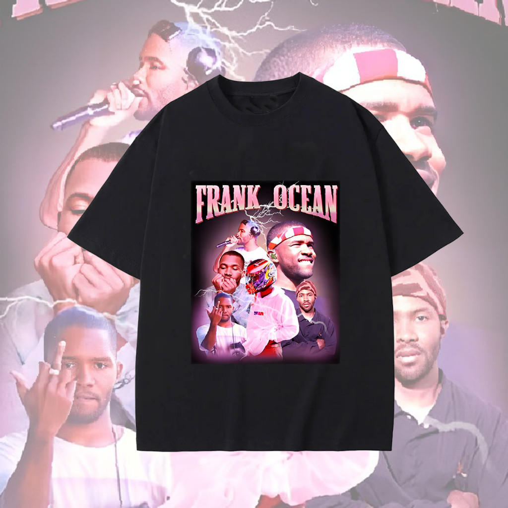 เสื้อ FRANK OCEAN Blond 2pac Tupac  Hiphop Rap T-Shirt  N0.007 ไม่จำกัดเพศ S-5XL