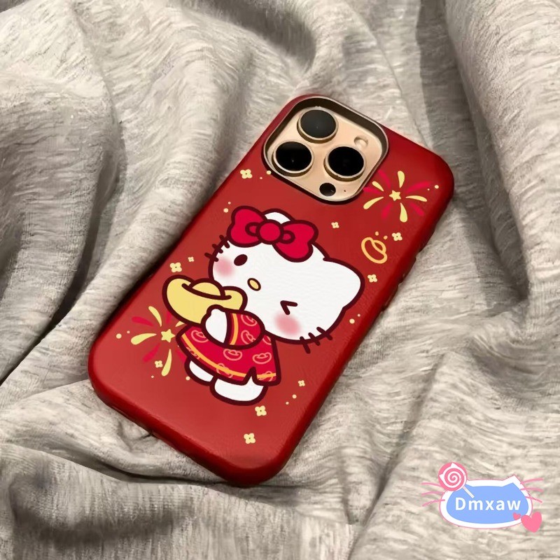 ปีใหม่แมวสาวหนังPUเคสโทรศัพท์สําหรับVivo Y200 Y200E Y100 Y17s Y29 Y29S Y19 Y19E Y19S Y20 Y20s Y20i Y