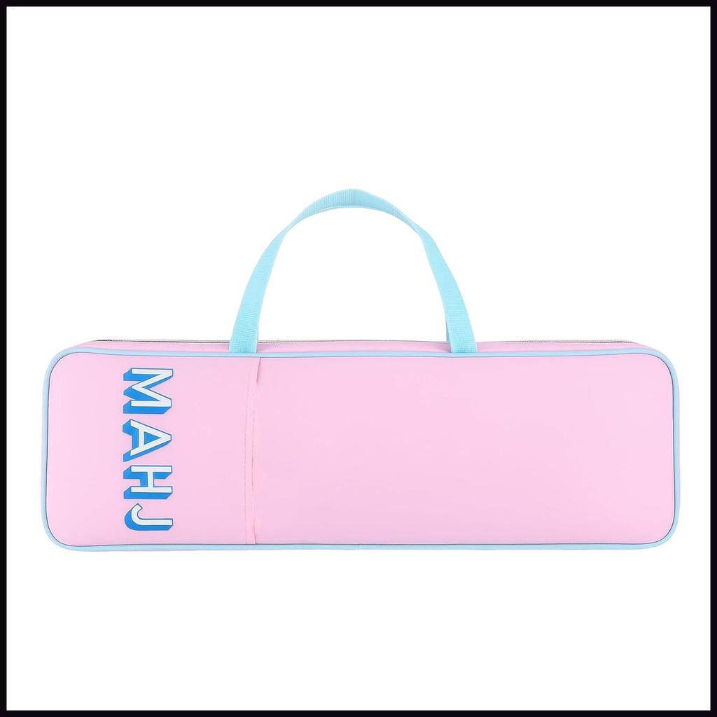 Mahjong Pusher Bag Ergonomic กันน้ําแขนป้องกัน Mahjong Rack และกระเป๋ากระเบื้องสําหรับเดินทางกลางแจ้