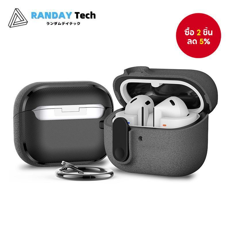 เคส Galaxy Buds 3 / 3 Pro สำหรับ Samsung Galaxy Buds 3 พร้อมล็อคและพวงกุญแจ