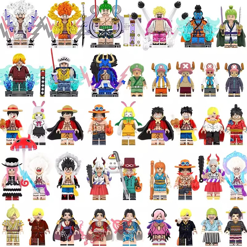 บล็อกตัวต่อวันพีช วาโนะคุนิ สี่จักรพรรดิ One Piece New World