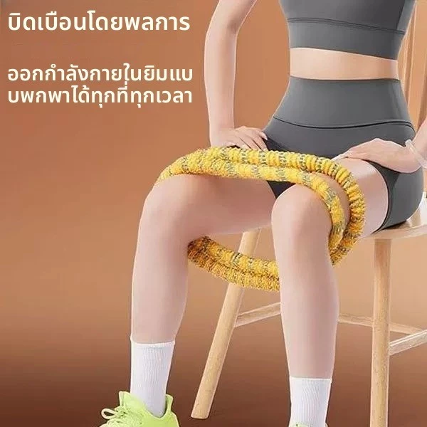 ฮูล่าฮูปนุ่มสำหรับลดเอว สปริงแรงโน้มถ่วงอัตโนมัติสำหรับลดหน้าท้อง อุปกรณ์ออกกำลังกายที่บ้านที่จำเป็นสำหรับผู้เริ่มต้น thumbnail 3