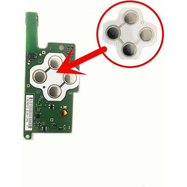 1pcs Conductive fIlm สําหรับ Nintend NS Switch คอนโทรลเลอร์ Joy-Con D แผ่น D-Pad & ABXY โลหะโดม Snap PCB ปุ่มบอร์ด