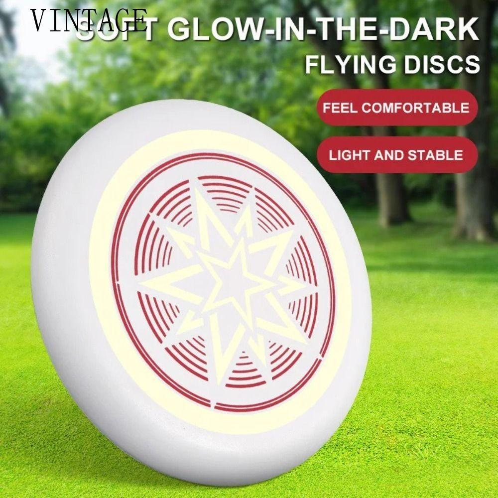 VINTAGE Luminous Flying Disc, Anti-skid Throwing Glowing Flying Disc, Kid Flying Disc Entertainment 