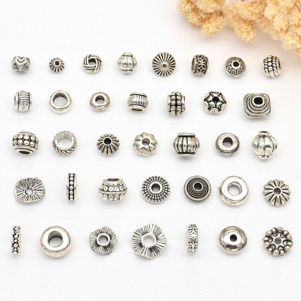 หลอดลูกปัดแบบ UFO Spacer ชิ้น Lotus