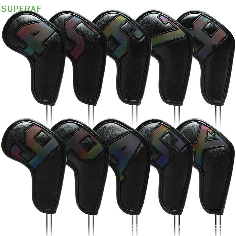 Superaf Best Seller Iron Golf Club Head Cover 6 Colors 4-9 ASPX 10 Pieces