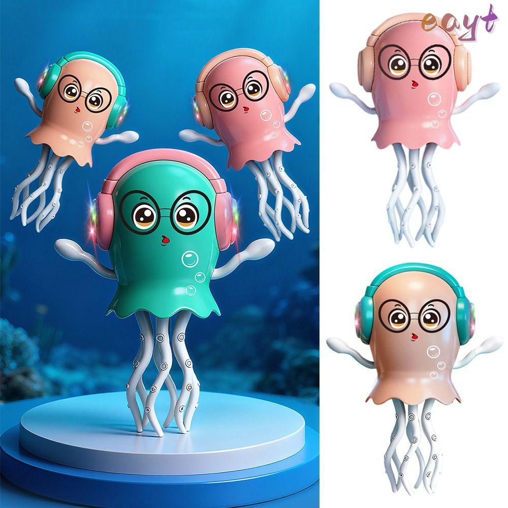EAYT ของเล่นปลาหมึกยักษ์เต้นรํา, Magic Inertia Crawling Dance Auto-Dance Octopus ของเล่น,ตลกอัตโนมัต