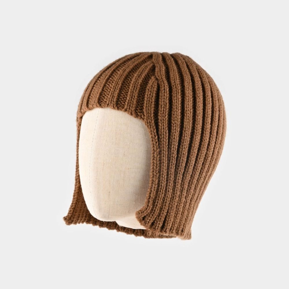 TOPTOOL หมวกบีนนี่ ออกแบบให้อบอุ่นในฤดูหนาว ระบายอากาศได้ดี มาพร้อมสไตล์แฟชั่นป้องกันลมสำหรับหู เหมาะสำหรับฤดูใบไม้ร่วงและฤดูหนาว - รูปที่ 2