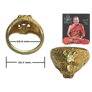 แหวน ทองเหลือง หลวงพ่อเปิ่น หัวเสือ วัดบางพระ  จ.นครปฐม แหวน…