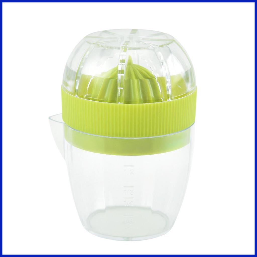 Lime Squeezer Hand Juicer Squeezer พร้อมถ้วยตวงกรองผลไม้ Squeezer Citrus Press แบบพกพาห้องครัว jivph
