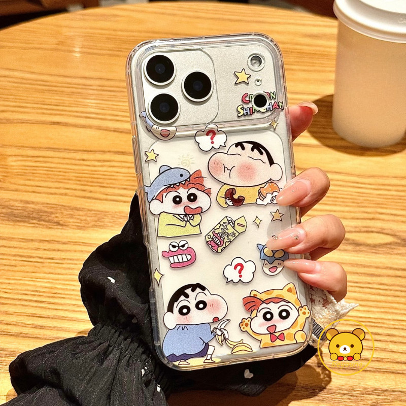 การ์ตูน Shin-chan เคสโทรศัพท์สําหรับ Realme Q5 Q3 Q2 Pro Q5i Q3i 5G Q2i Q P3X P3 Pro P1 Neo7x ปลอกน่