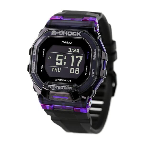 [คาซิโอ] CASIO G-SHOCK G-SQUAD GBD-200 ซีรีส์ เวิลด์ไทม์ ควอตซ์ ผู้ชาย นาฬิกาข้อมือ GBD-200SM-1A6DR 